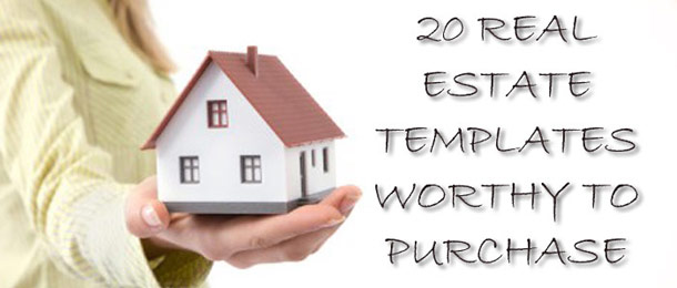 20 Real Estate Templates Worthy to Purchase