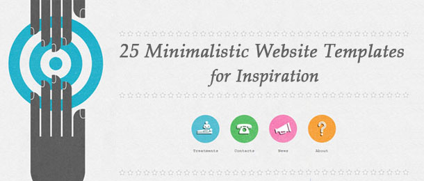 25 Minimalistic Website Templates for Inspiration